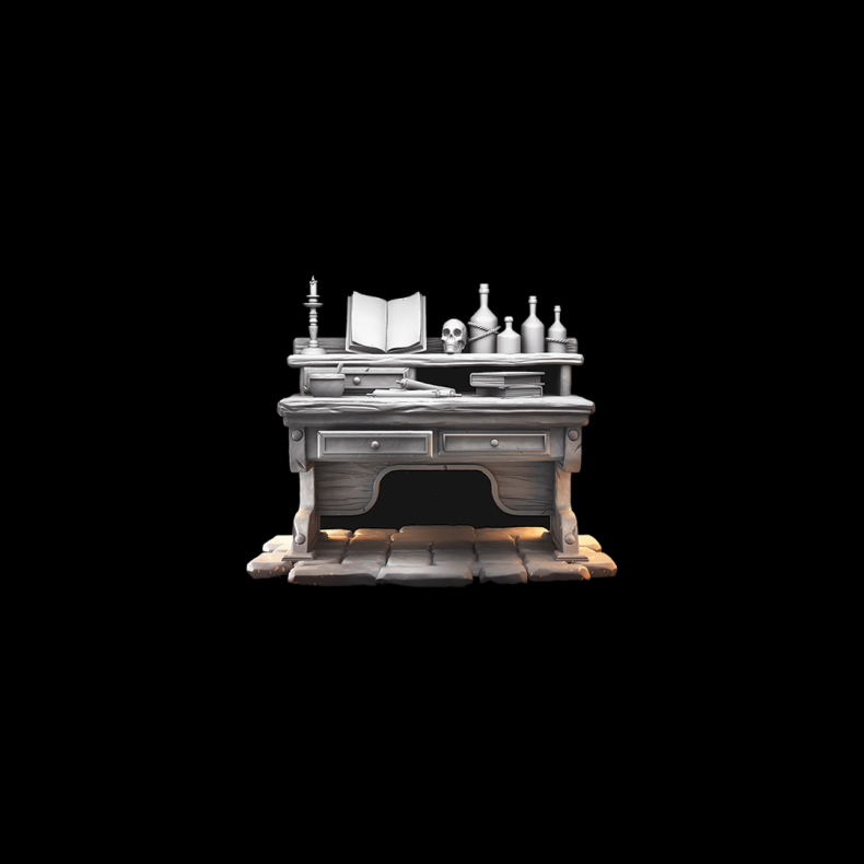 Arcane Altar  3D Printed Fantasy Terrain for Tabletop RPGs &amp; Wargames