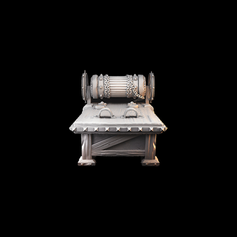 Torture Table  3D Printed Dungeon Terrain for DnD &amp; Fantasy RPGs