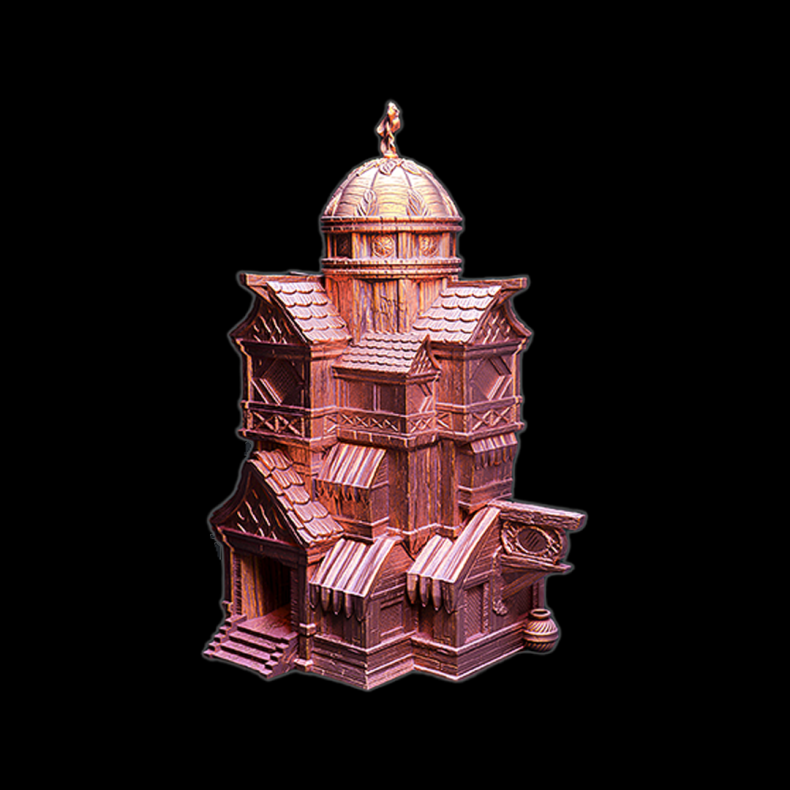 The Cat People Tower  Whimsical Dice Tower for Tabletop RPGs &amp; Wargames