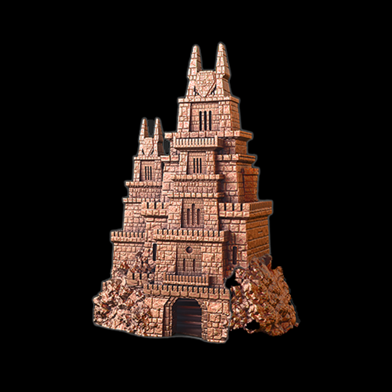 The Dragon Fortress  Dice Tower for DnD &amp; Tabletop RPGs