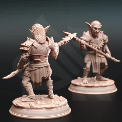 Urkadu Goblin Tribe - Goblin Warrior With Spear