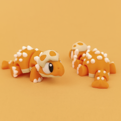 Baby Ankylosaurus � Flexi Figur (ca. 10 cm)