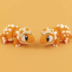 Baby Ankylosaurus � Flexi Figur (ca. 10 cm)