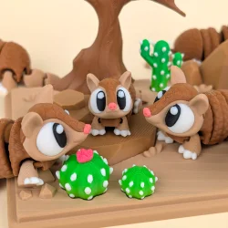 Desert Play Set � �rkenmilj� til flexi dyr