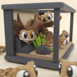 Reptile Terrarium � Play Set milj� til flexi reptiler