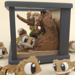 Reptile Terrarium � Play Set milj� til flexi reptiler