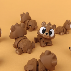 Flexi Bear � Artikuleret Flexi Figur (ca. 6 cm)