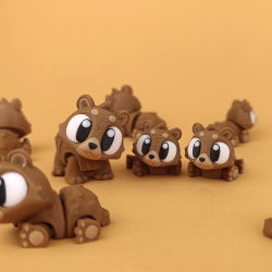 Flexi Bear � Artikuleret Flexi Figur (ca. 6 cm)