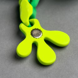 Blob Gecko � Fleksibel Gekkofigur - til 3x8mm magneter