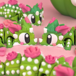 Cactus Bloom Mini Dragon � Fleksibel Kaktusdrage