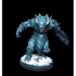 Freezing Darkness - Demon Warlord 3D Miniature