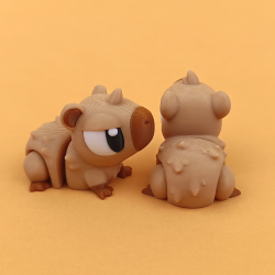 Flexi Capybara � Fleksibel Mini Figur