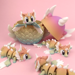 Flexi Celestial Dragon � Fleksibel figur ca. 11 cm