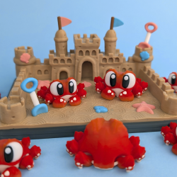 Sand Fortress Play Set � Strandmilj� til Flexi Dyr