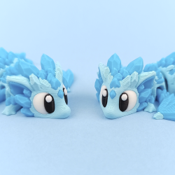 Flexi Crystal Dragon � Fleksibel Dragefigur