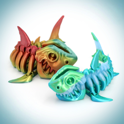 Skeleton Shark � Fleksibel Skelet-Haj (ca. 18 cm)