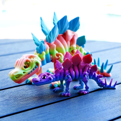 Skeleton Stegosaurus � Flexi Figur