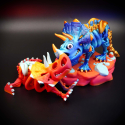 Skeleton Triceratops � Flexi Figur (ca. 22 cm)