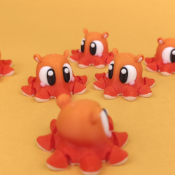 Flexi Dumbo Octopus � Lille dybhavsven med bl�de former