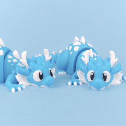 Flexi Dragon � Fleksibel Dragefigur (ca. 16 cm)