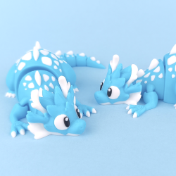 Flexi Dragon � Fleksibel Dragefigur (ca. 16 cm)