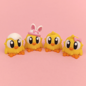 Baby Chicks � S�de sm� Kyllingefigurer