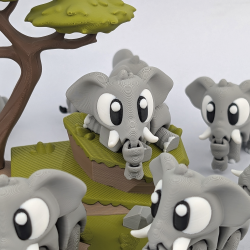 Flexi Elephant � Fleksibel Elefantfigur