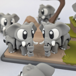 Flexi Elephant � Fleksibel Elefantfigur