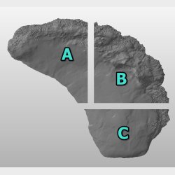 Crescent Cliff Terrain - Scenic Wargaming Platform for Miniatures &amp; Dioramas