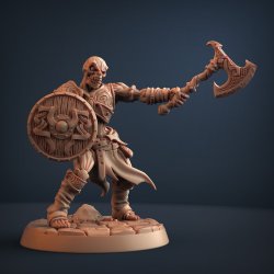 Skutagaard Draugar - Darkness of the Lich Lord Modular (B) | Viking Skeleton Warrior Miniature