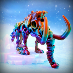 Skeleton Mammoth � Flexi Figur