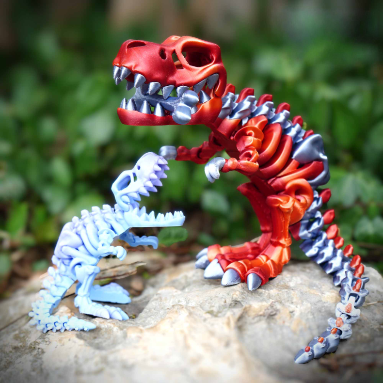 Skeleton T-Rex � Fleksibel Skeletfigur (24 cm)