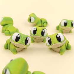 Flexi Mini Frog � Fleksibel Mini Fr�figur