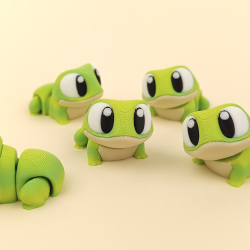 Flexi Mini Frog � Fleksibel Mini Fr�figur