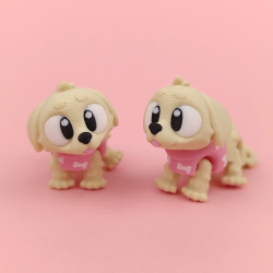 Flexi Golden Retriever Puppy � Fleksibel Mini Figur (ca. 7 cm)