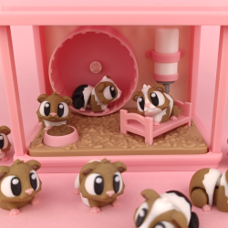 Flexi Marsvin � Charmerende Mini Figur