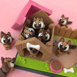 Flexi Sch�ferhund � Fleksibel Hundefigur