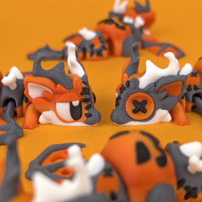 Halloween Mini Dragon � Flexi figur med detaljer