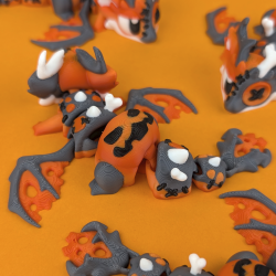 Halloween Mini Dragon � Flexi figur med detaljer