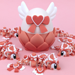 HeartSeeker Mini Dragon � Fleksibel Hjertedrage