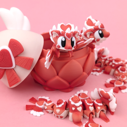HeartSeeker Mini Dragon � Fleksibel Hjertedrage