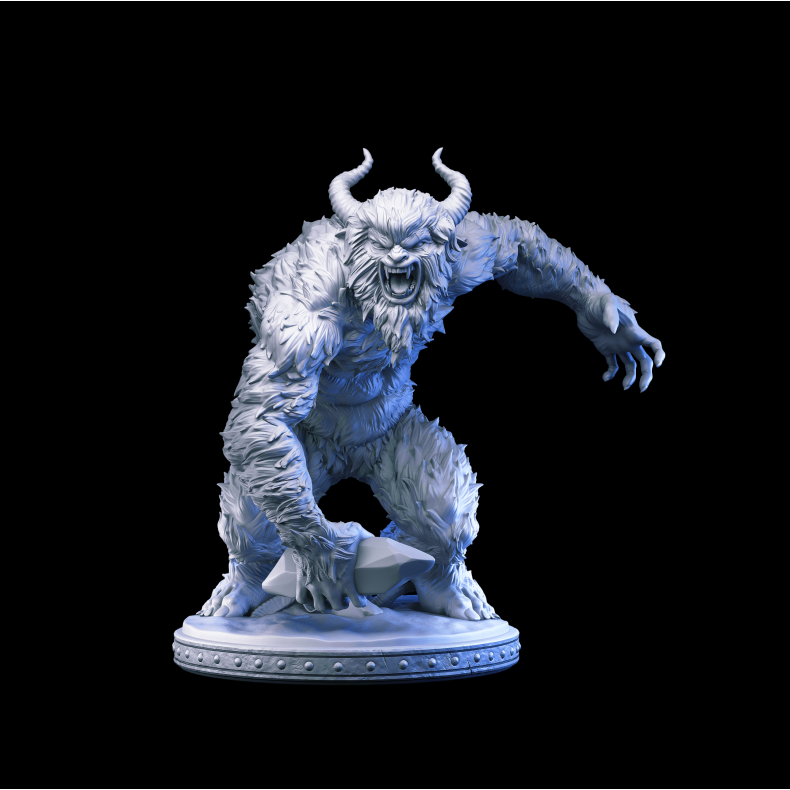Yeti  Savage Ice Beast Miniature