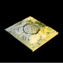 Grute Hole - 3D Crater Terrain Tile for Wargaming &amp; RPG