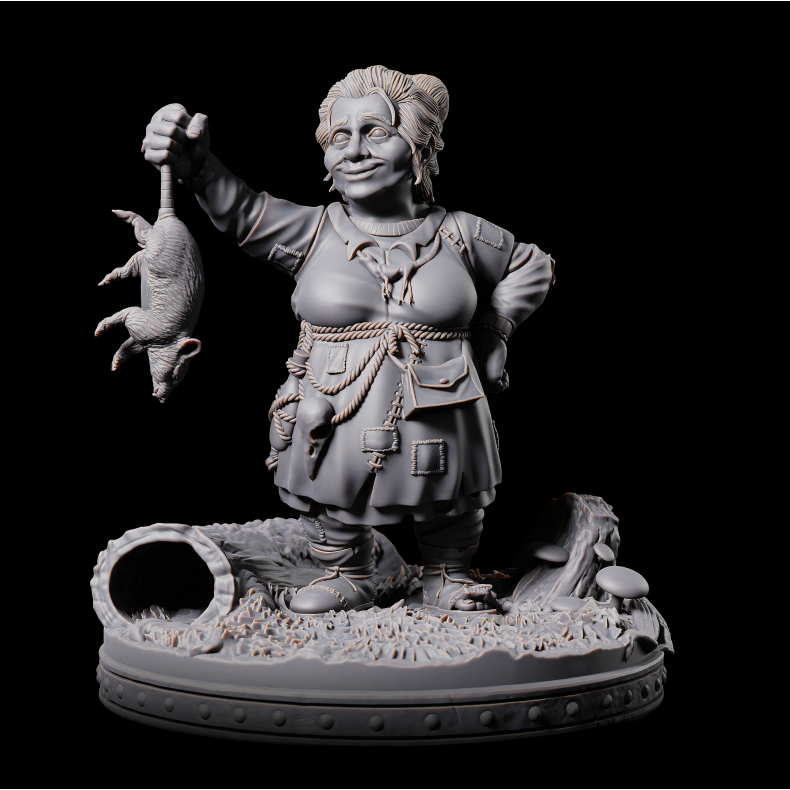 Birna, female Dwarf