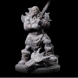 Orkhal - Barbarian Orc