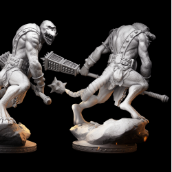 Fimir - Swamp Marauder Miniature