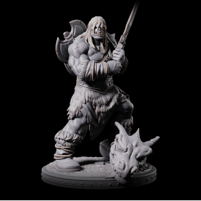 Orkhal - Barbarian Orc