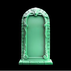 Arcane Mirror - 32mm Resin Fantasy Terrain for DnD &amp; Tabletop RPGs