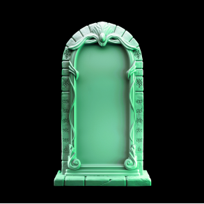 Arcane Mirror - 32mm Resin Fantasy Terrain for DnD & Tabletop RPGs