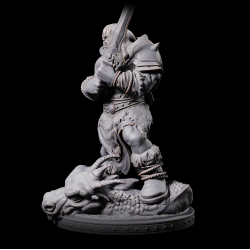 Orkhal - Barbarian Orc